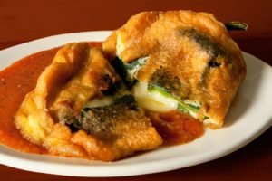 Chiles Rellenos Con Queso.