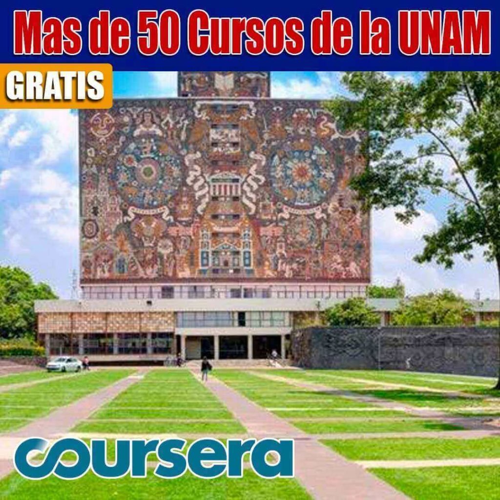 Cursos en la UNAM gratis.