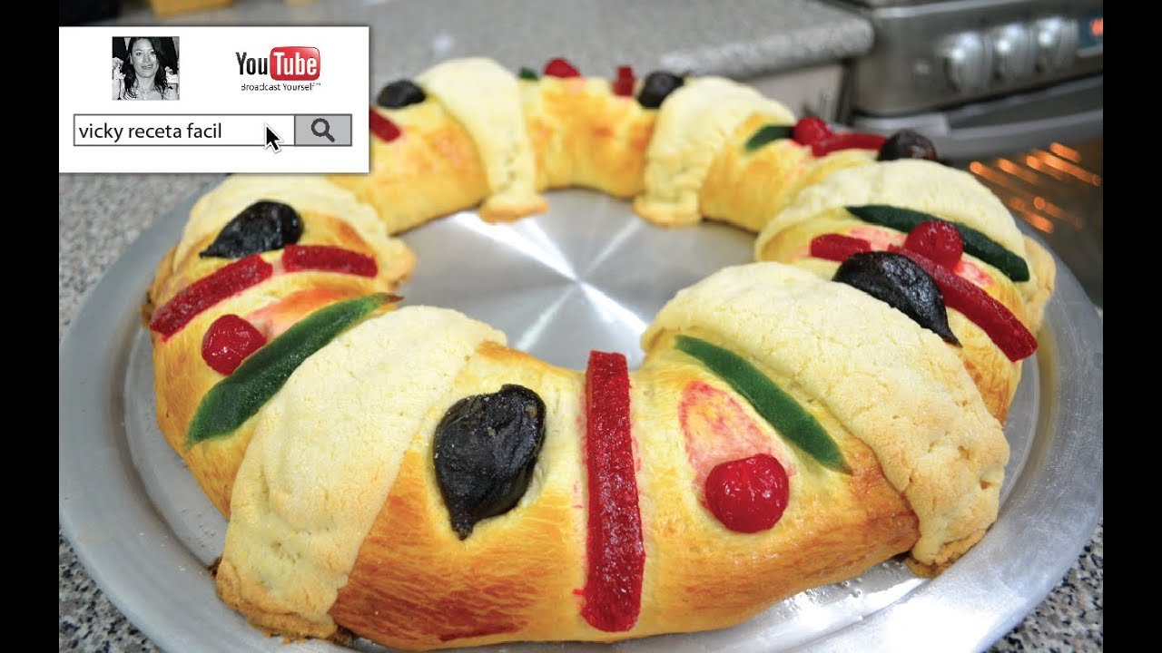 Rosca De Reyes Receta Fácil.